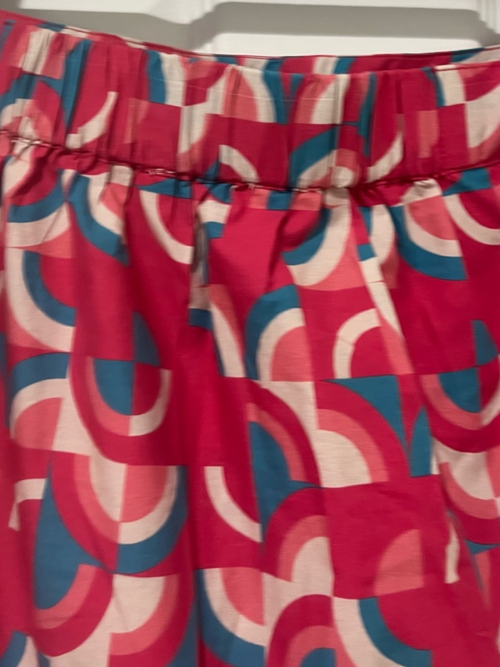 Sundance Pink Geo Tiered Maxi Skirt - Picture 4 of 5